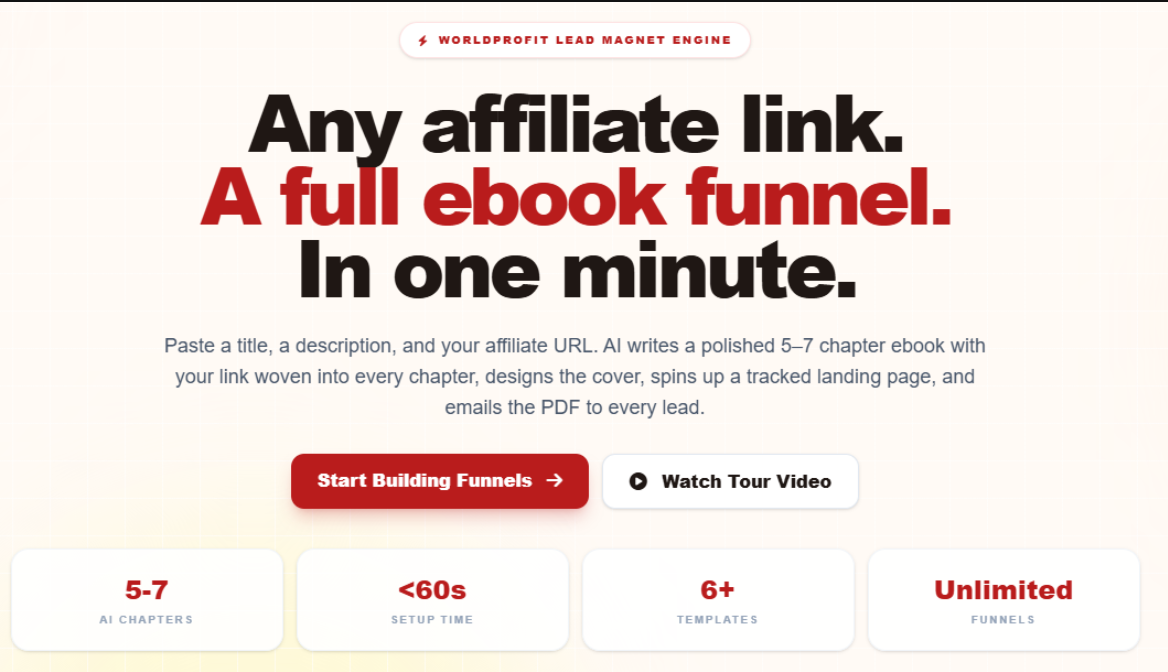 AI Ebook Funnel Dashboard